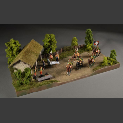 Barn by the road- Diorama 