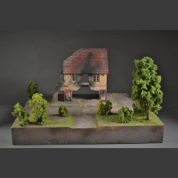 Nazi Command Post - diorama 