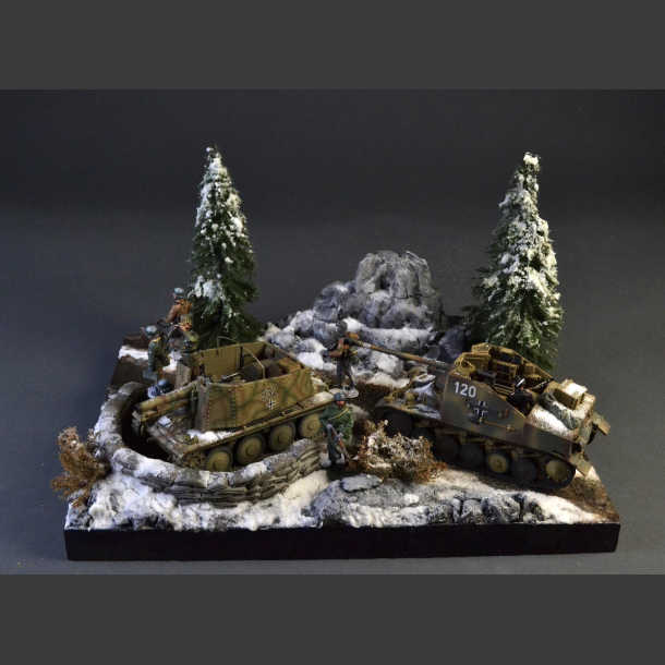 Winter Bastion - diorama