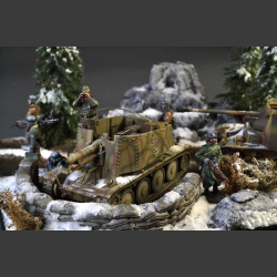 Winter Bastion - diorama