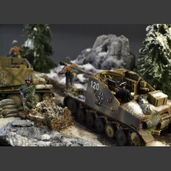 Winter Bastion - diorama