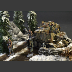 Winter Bastion - diorama