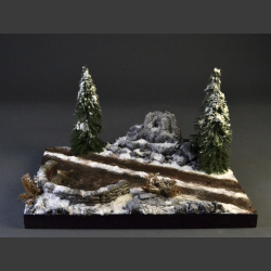 Winter Bastion - diorama