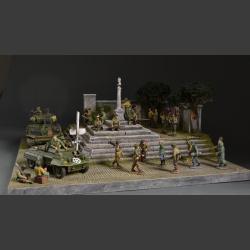 Piazza di Anzio - Diorama  