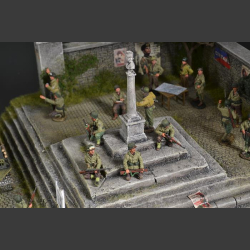 Piazza di Anzio - Diorama  