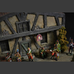 German inn - diorama 