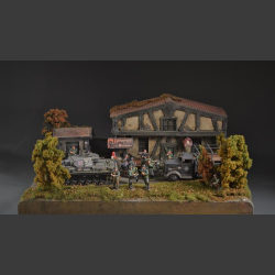 German inn - diorama 
