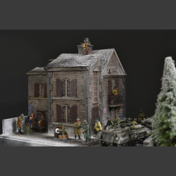 Belgian city - diorama
