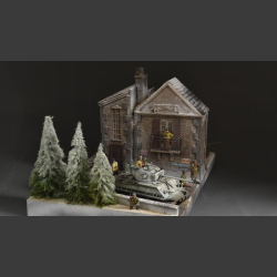 Belgian city - diorama