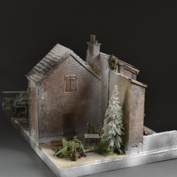 Belgian city - diorama