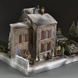 Belgian city - diorama