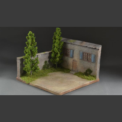 French country house - diorama 