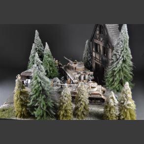 House ruin - diorama