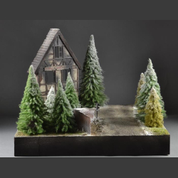 House ruin - diorama