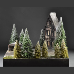 House ruin - diorama