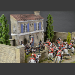 French Manor house - diorama 