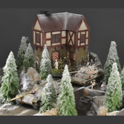 Hotel mountains - Diorama 