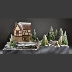 Hotel mountains - Diorama 
