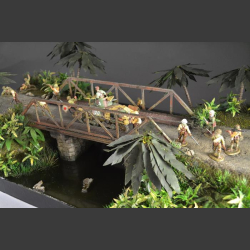 Jungle Bridge - diorama 