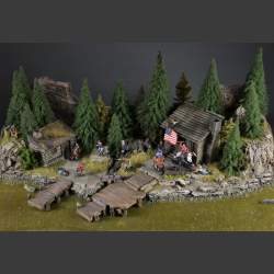Hudson River - diorama 