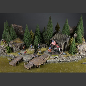 Hudson River - diorama 