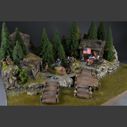Hudson River - diorama 