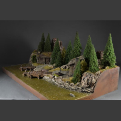 Hudson River - diorama 