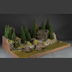 Hudson River - diorama 