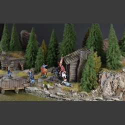 Hudson River - diorama 