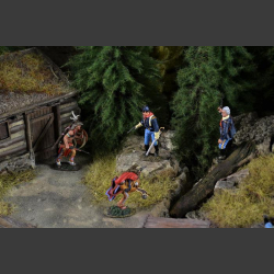 Hudson River - diorama 