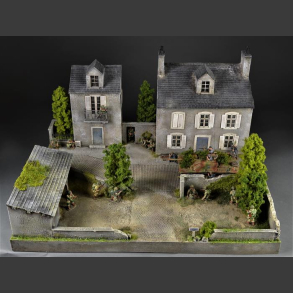 Village in Normandy - Diorama 