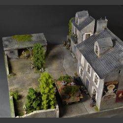 Village in Normandy - Diorama 