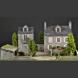 Village in Normandy - Diorama 
