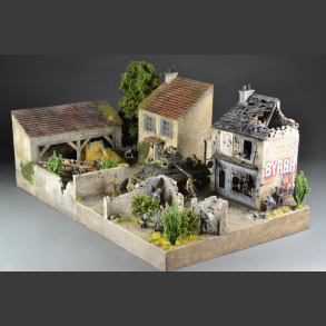 Village in Normandy - Diorama