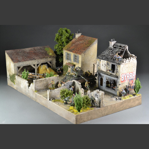 Village in Normandy - Diorama