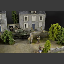 Village in Normandy - Diorama