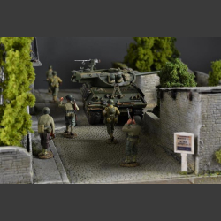Village in Normandy - Diorama