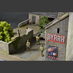 Village in Normandy - Diorama