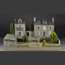 Village in Normandy - Diorama