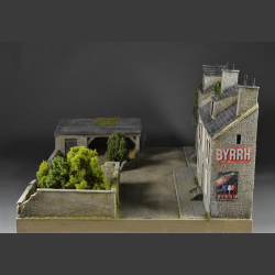 Village in Normandy - Diorama