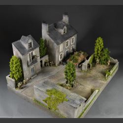 Village in Normandy - Diorama 