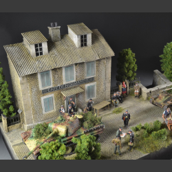 Cafe De Normandie - Diorama 