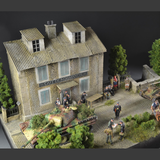 Cafe De Normandie - Diorama 
