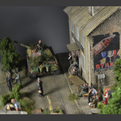 Cafe De Normandie - Diorama 
