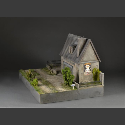 Cafe/Bakery Normandy - Diorama 