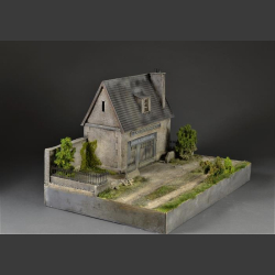 Cafe/Bakery Normandy - Diorama 