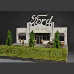 Singapore Ford Factory - diorama