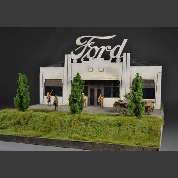 Singapore Ford Factory - diorama