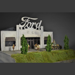Singapore Ford Factory - diorama
