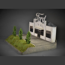 Singapore Ford Factory - diorama